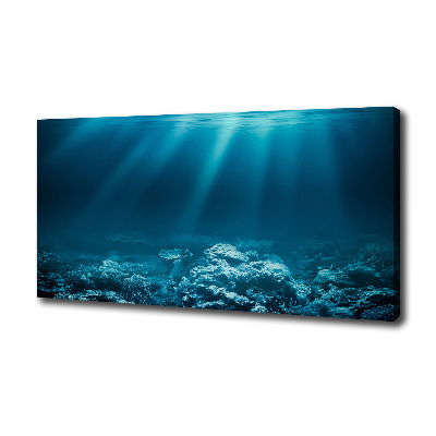 Canvas wall art Underwater world