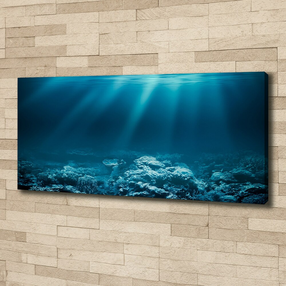 Canvas wall art Underwater world