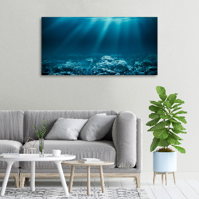 Canvas wall art Underwater world