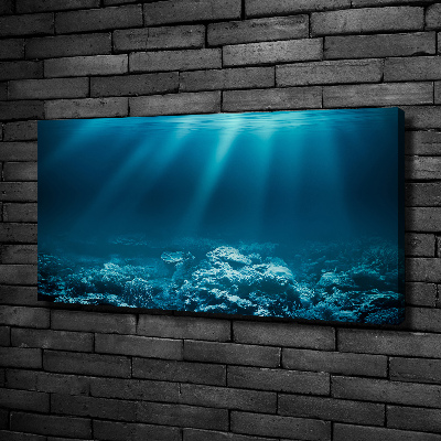 Canvas wall art Underwater world