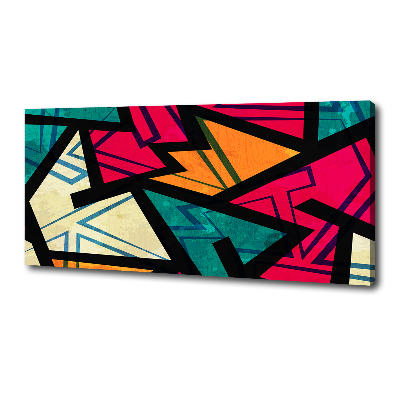 Canvas wall art Geometric background