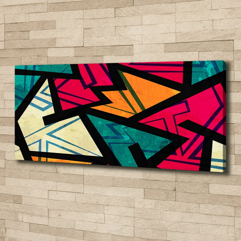 Canvas wall art Geometric background