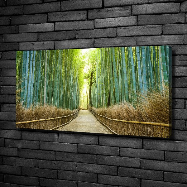 Canvas wall art Bamboo forest