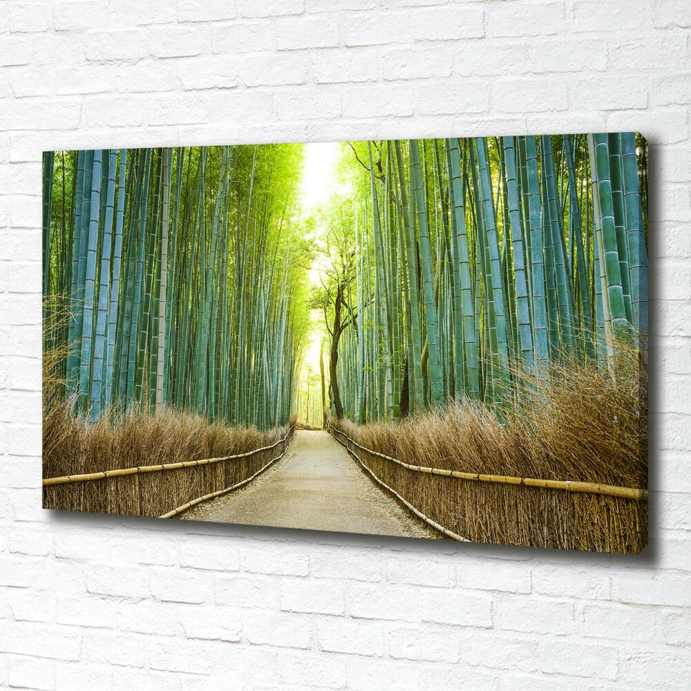 Canvas wall art Bamboo forest