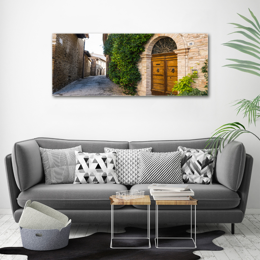 Canvas wall art Charming street