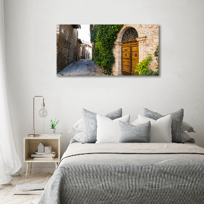 Canvas wall art Charming street