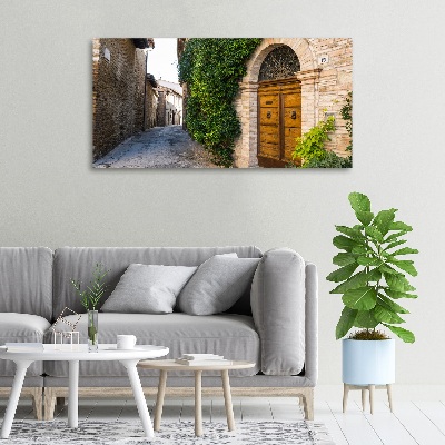 Canvas wall art Charming street