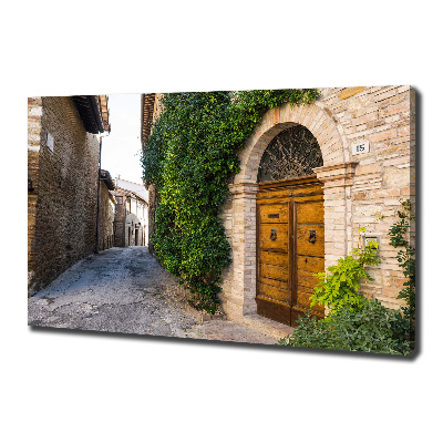 Canvas wall art Charming street