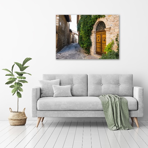 Canvas wall art Charming street