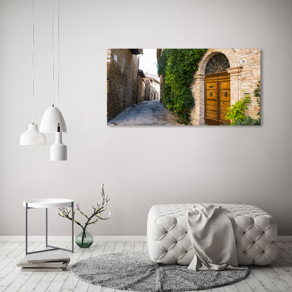 Canvas wall art Charming street