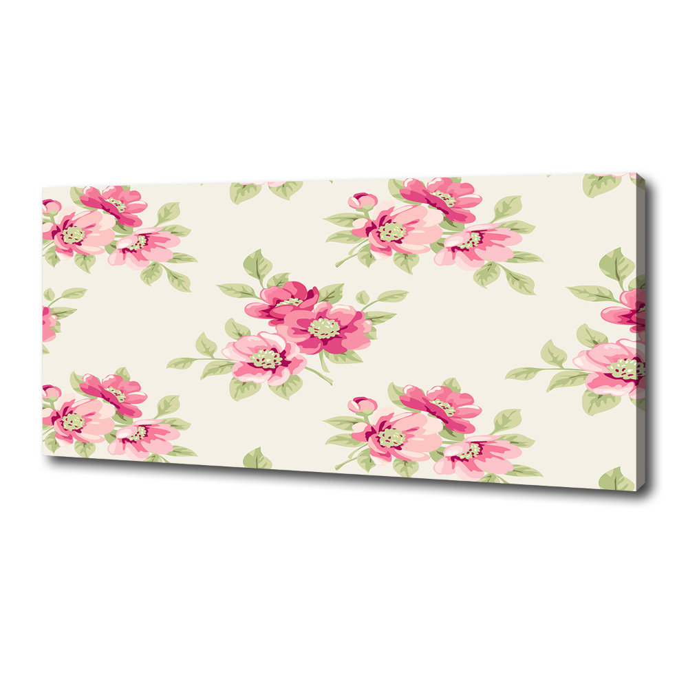 Canvas wall art Floral pattern