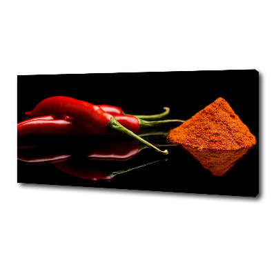 Canvas wall art Chilli and cayenne