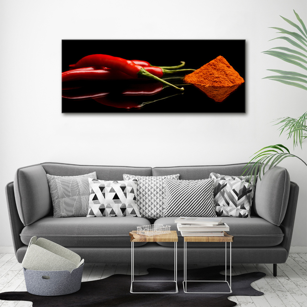 Canvas wall art Chilli and cayenne