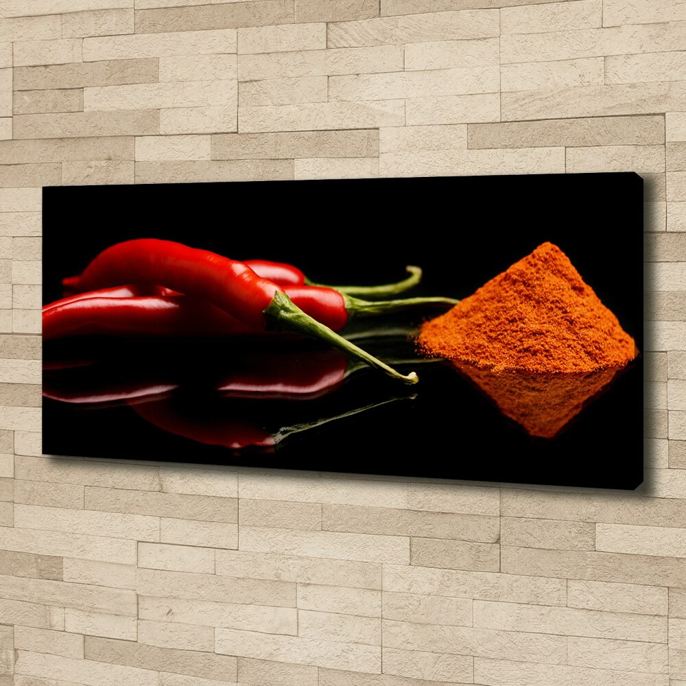 Canvas wall art Chilli and cayenne