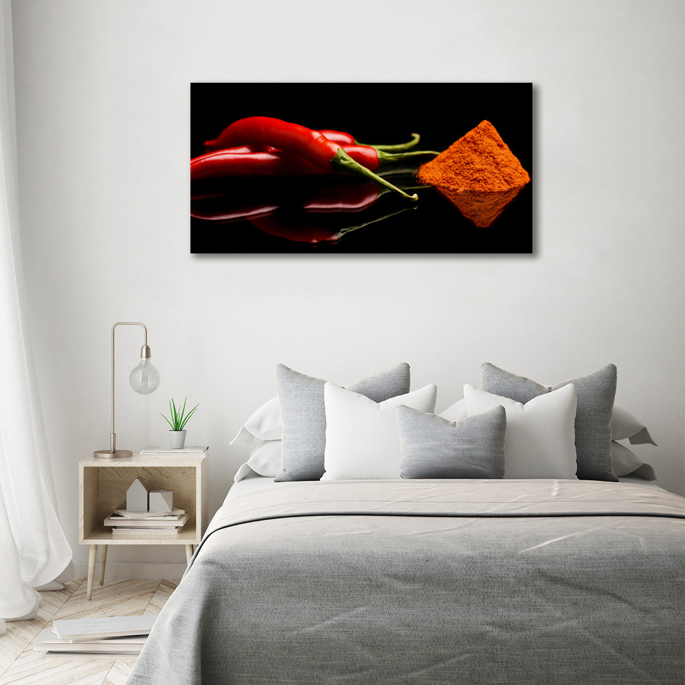 Canvas wall art Chilli and cayenne