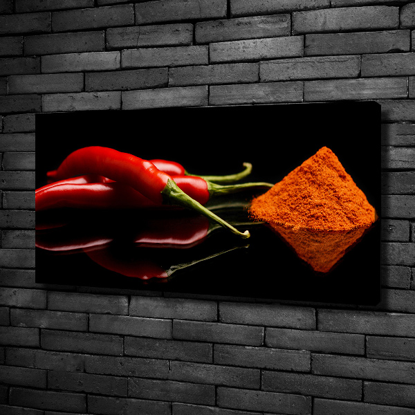 Canvas wall art Chilli and cayenne