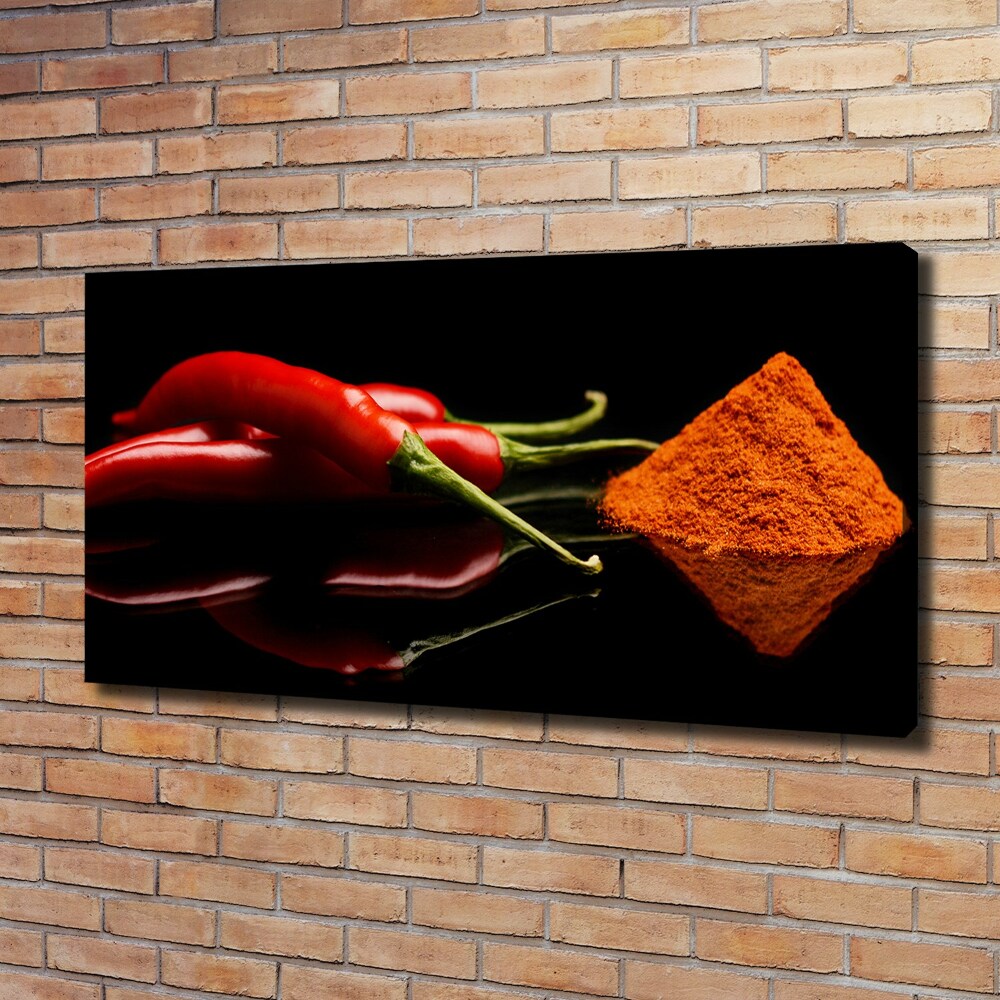 Canvas wall art Chilli and cayenne