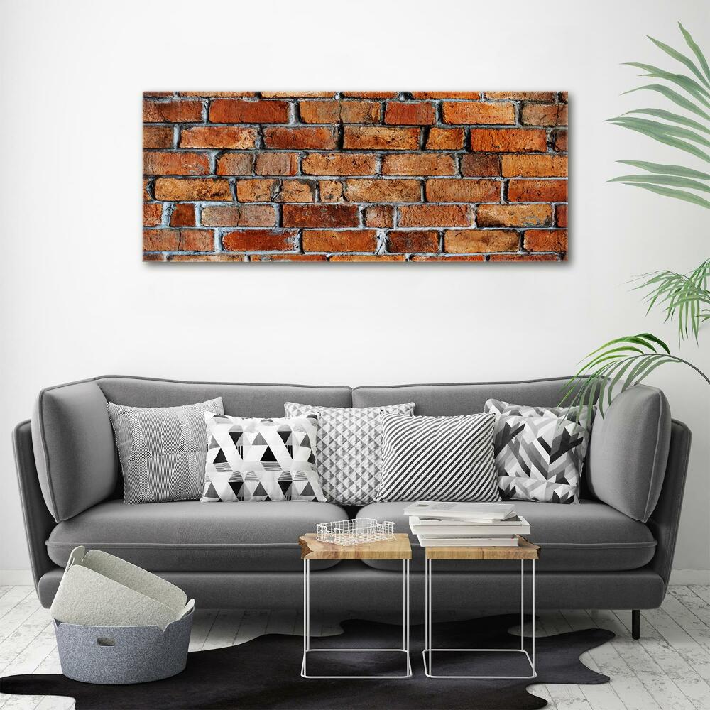 Canvas wall art Brick wall