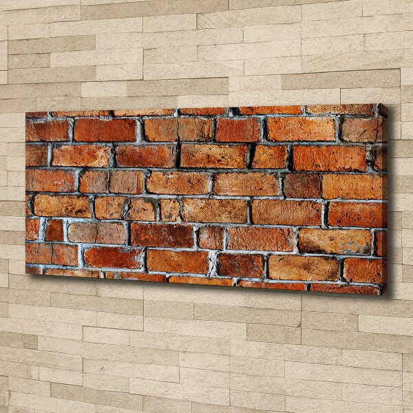 Canvas wall art Brick wall