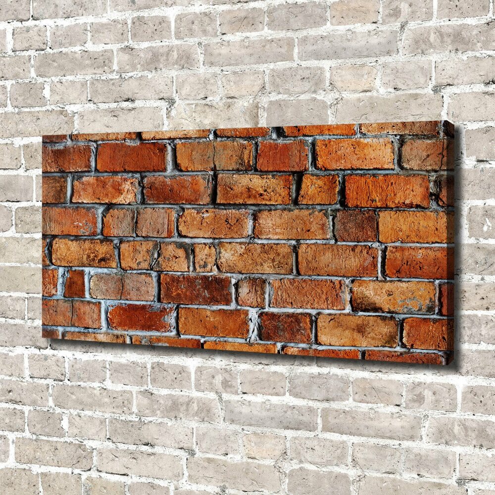 Canvas wall art Brick wall