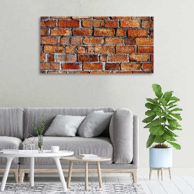 Canvas wall art Brick wall