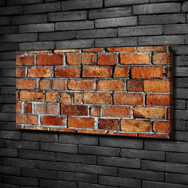 Canvas wall art Brick wall