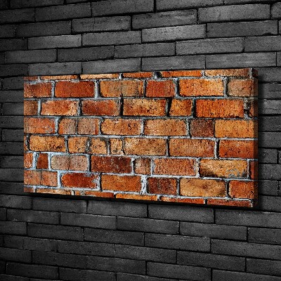 Canvas wall art Brick wall