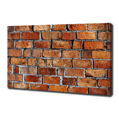 Canvas wall art Brick wall