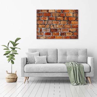 Canvas wall art Brick wall