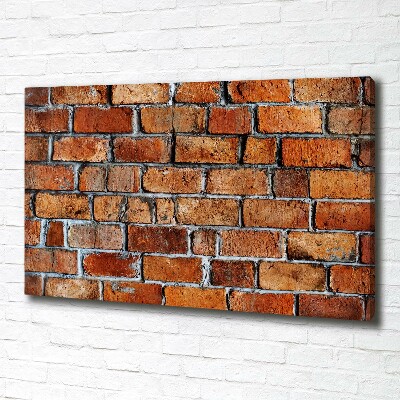 Canvas wall art Brick wall