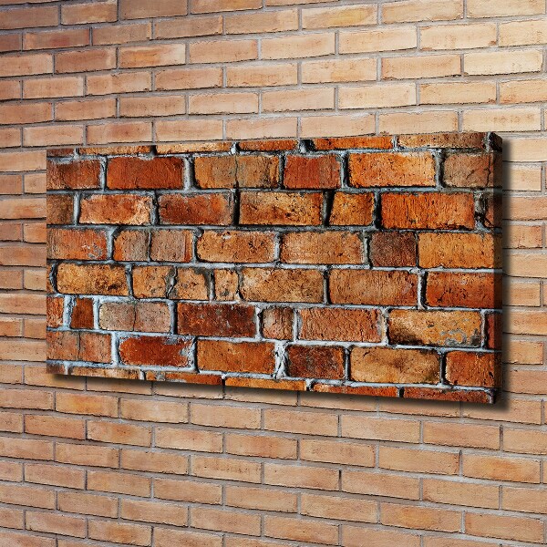 Canvas wall art Brick wall