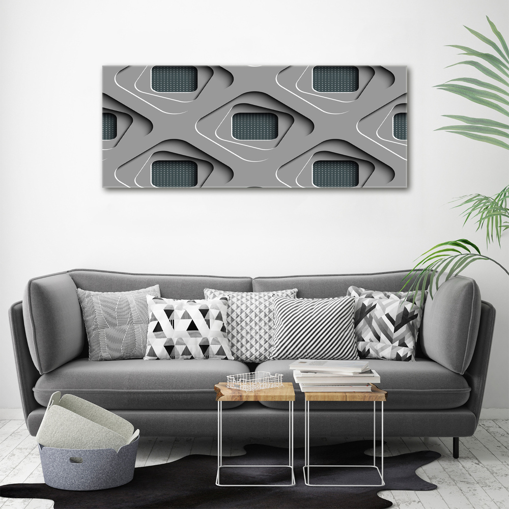 Canvas wall art 3D abstraction