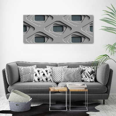 Canvas wall art 3D abstraction