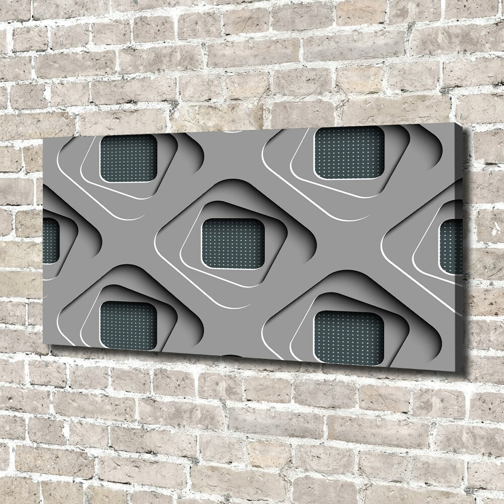 Canvas wall art 3D abstraction