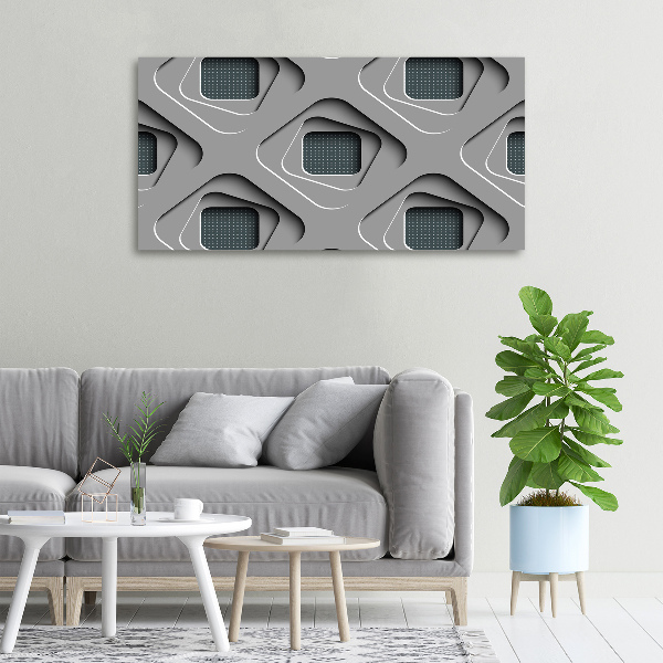 Canvas wall art 3D abstraction