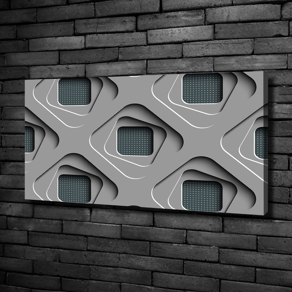 Canvas wall art 3D abstraction