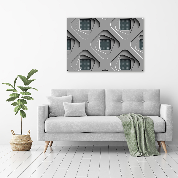 Canvas wall art 3D abstraction