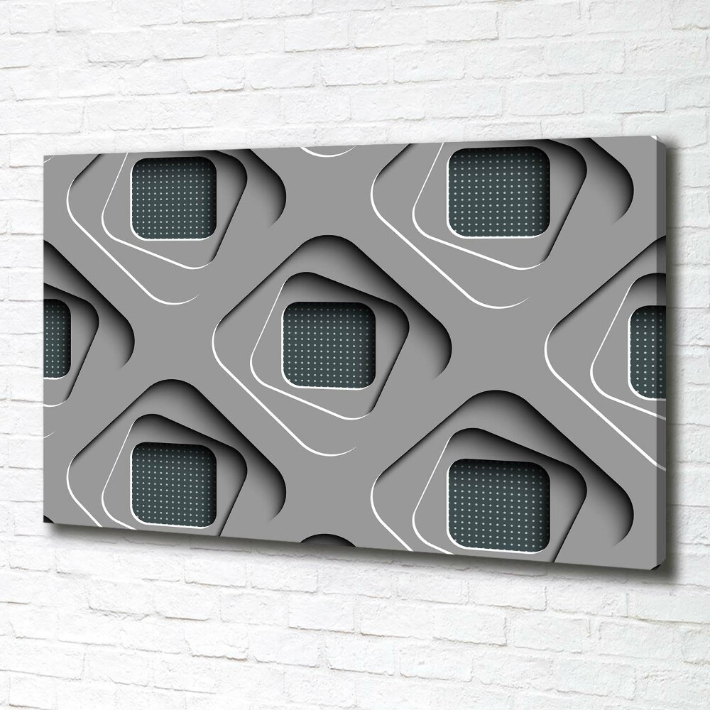 Canvas wall art 3D abstraction