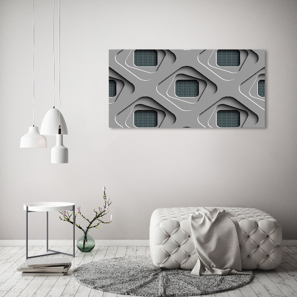 Canvas wall art 3D abstraction