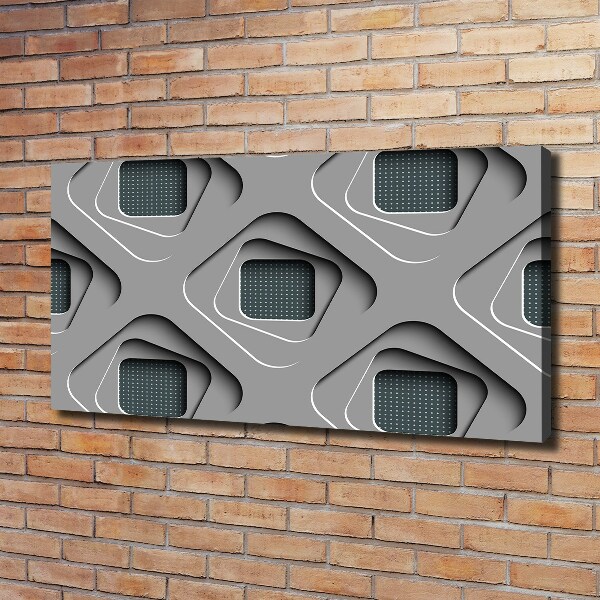 Canvas wall art 3D abstraction