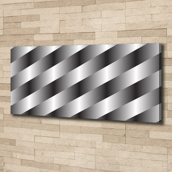 Canvas wall art Abstraction stripes