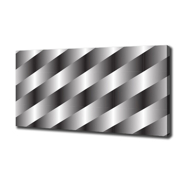 Canvas wall art Abstraction stripes