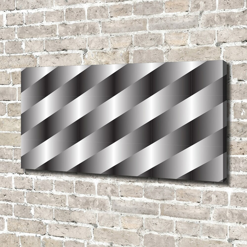 Canvas wall art Abstraction stripes