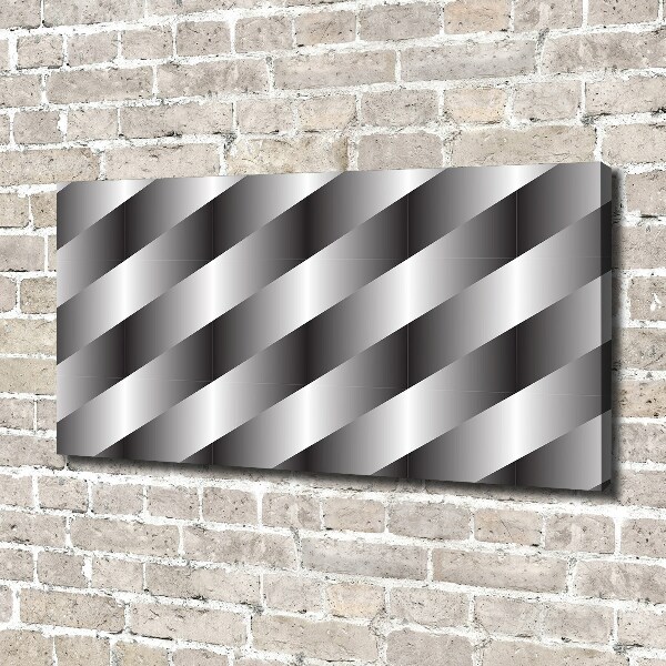 Canvas wall art Abstraction stripes