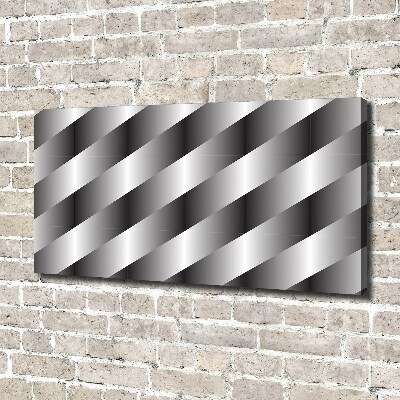 Canvas wall art Abstraction stripes