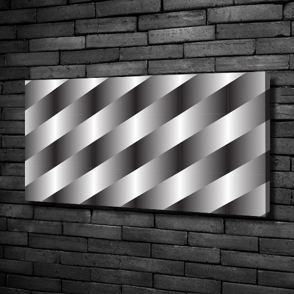 Canvas wall art Abstraction stripes