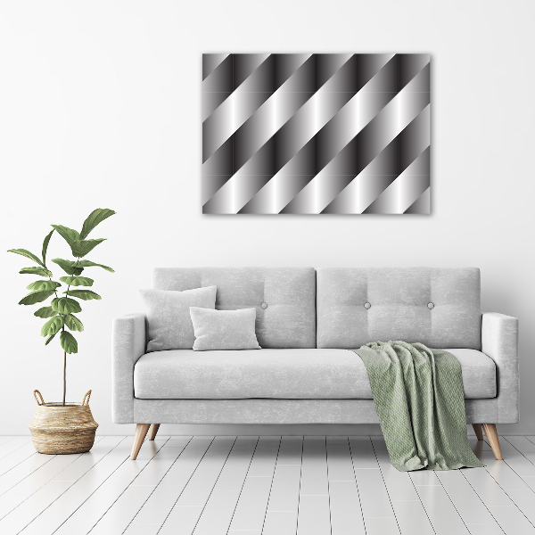 Canvas wall art Abstraction stripes