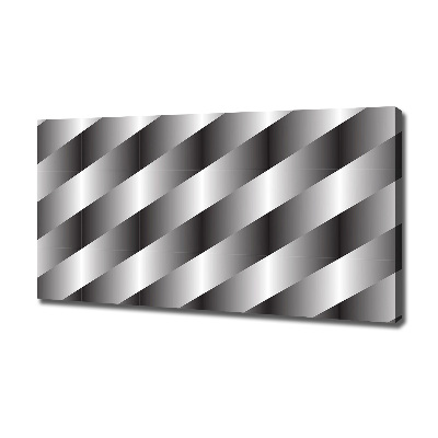 Canvas wall art Abstraction stripes