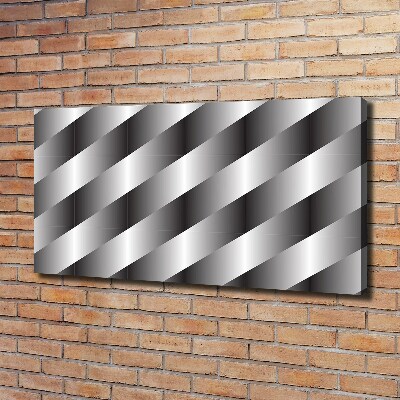 Canvas wall art Abstraction stripes