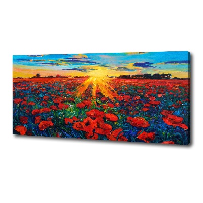 Canvas wall art Mak field